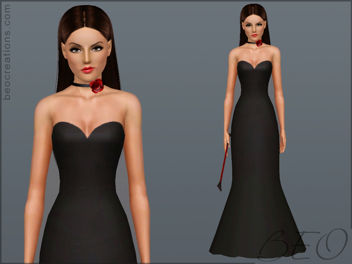 Provocation dress for Sims 3 by BEO